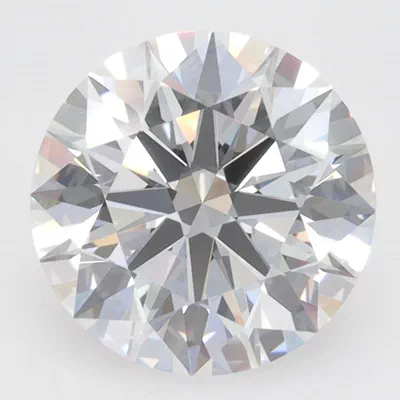 3.08ct D VVS1 Rare Carat Ideal Cut Round Lab Grown Diamond