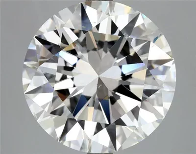6.01ct E SI1 Excellent Cut Round Diamond