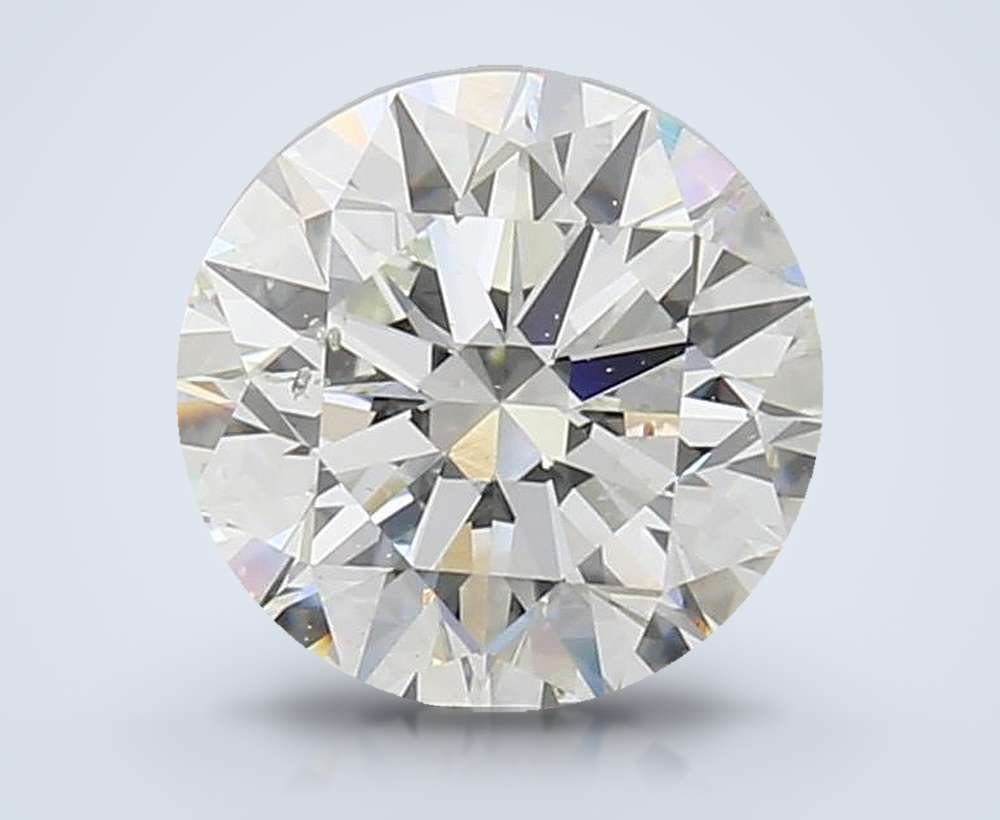 2.01ct E SI1 Rare Carat Ideal Cut Round Diamond