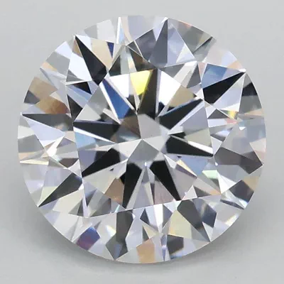 2.04ct E VS1 Rare Carat Ideal Cut Round Lab Grown Diamond