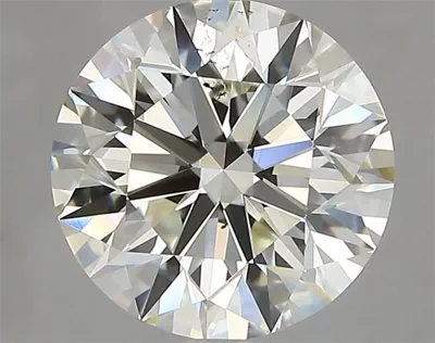 3.02ct K SI1 Excellent Cut Round Diamond