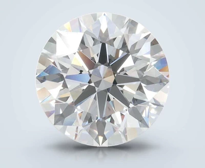 4.09ct D VVS1 Rare Carat Ideal Cut Round Lab Grown Diamond