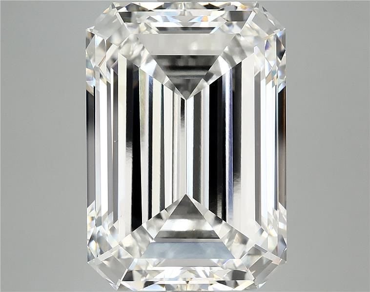 15.16ct F VVS2 Rare Carat Ideal Cut Emerald Lab Grown Diamond