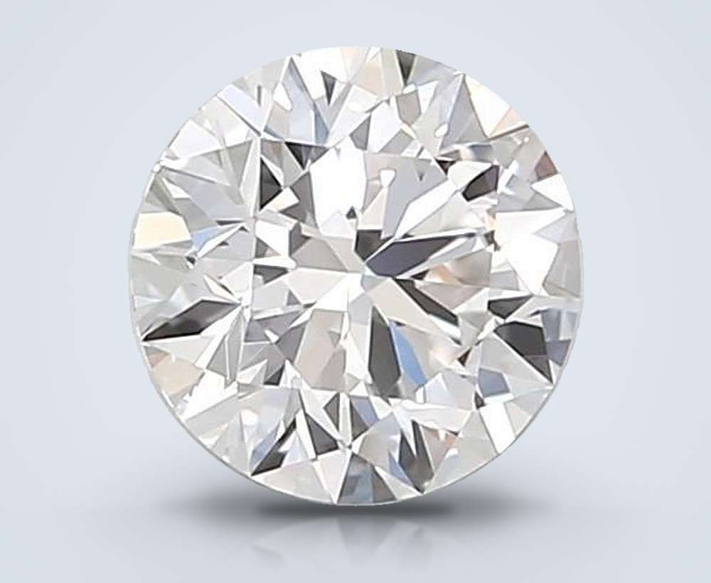 1.02ct D FL Rare Carat Ideal Cut Round Lab Grown Diamond