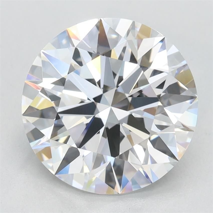 2.52ct E VS1 Rare Carat Ideal Cut Round Lab Grown Diamond