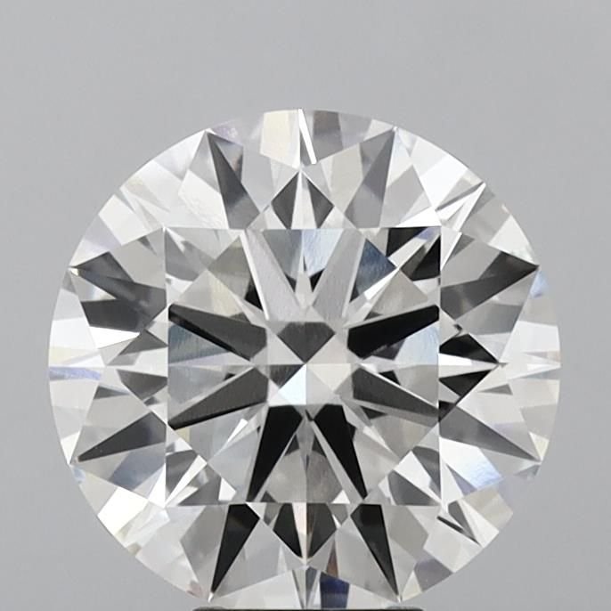 6.04ct F VVS1 Rare Carat Ideal Cut Round Lab Grown Diamond