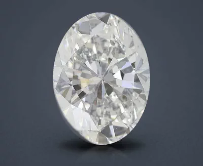 3.01ct H SI1 Very Good Cut Oval Diamond