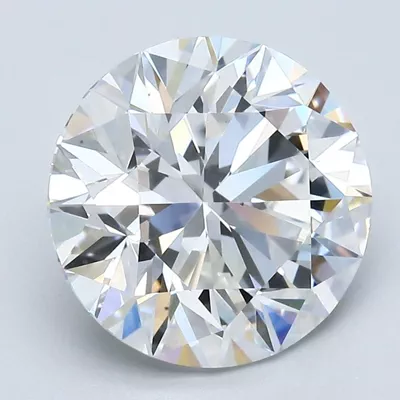 4.45ct F VS2 Excellent Cut Round Diamond