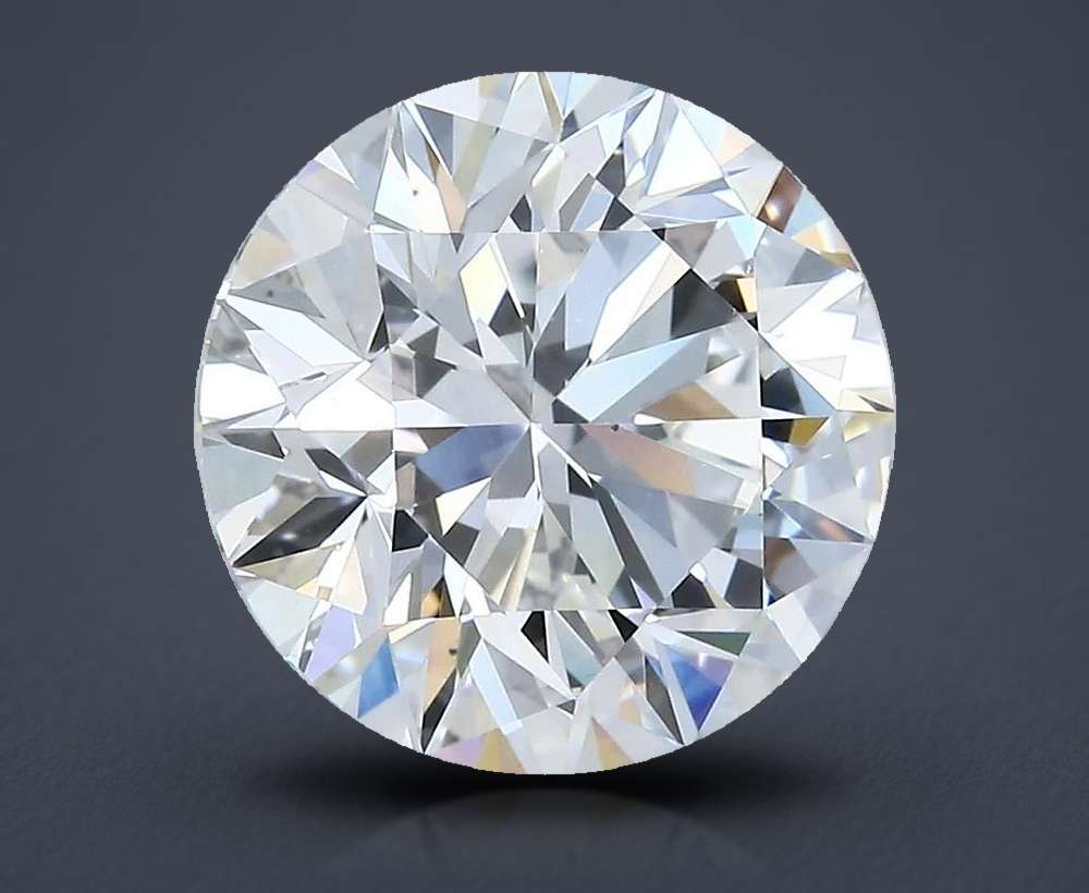 4.45ct F VS2 Excellent Cut Round Diamond