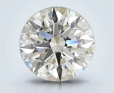 2.52ct K VS2 Rare Carat Ideal Cut Round Diamond