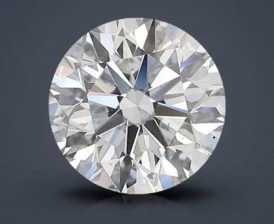 2.72ct D VS2 Rare Carat Ideal Cut Round Diamond