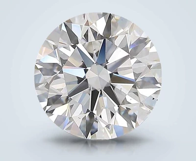 2.72ct D VS2 Rare Carat Ideal Cut Round Diamond