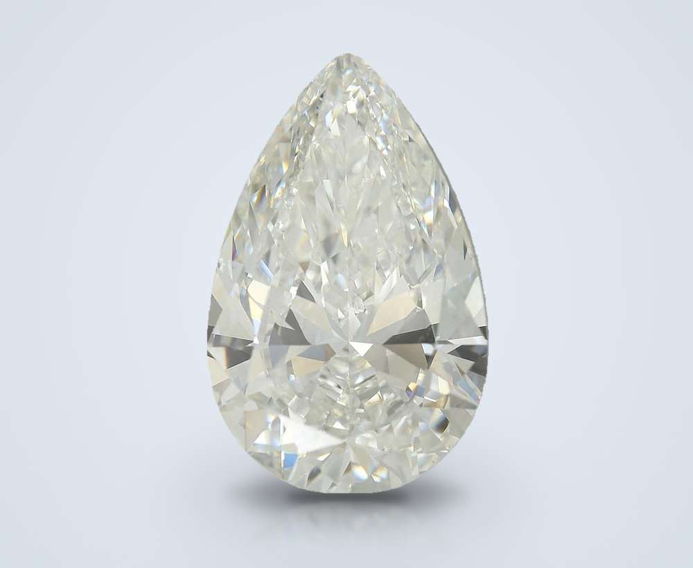 15.37ct E VS1 Rare Carat Ideal Cut Pear Lab Grown Diamond