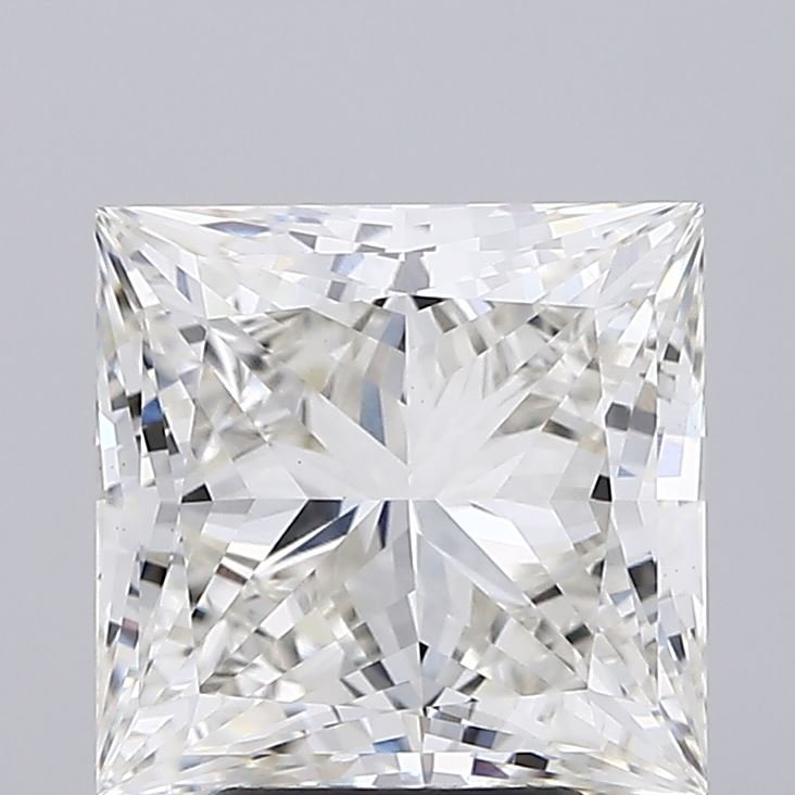 5.03ct H VS1 Rare Carat Ideal Cut Princess Lab Grown Diamond