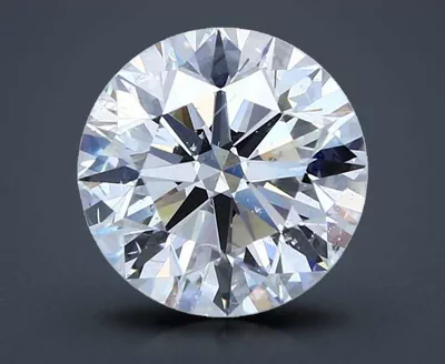 4.01ct H SI2 Rare Carat Ideal Cut Round Diamond