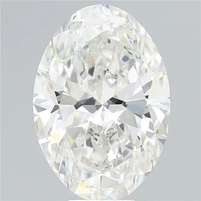 10.53ct F VS2 Rare Carat Ideal Cut Oval Lab Grown Diamond
