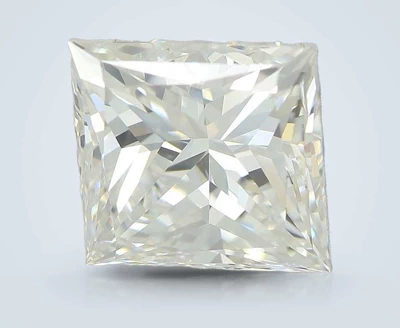 4.52ct F VVS2 Rare Carat Ideal Cut Princess Lab Grown Diamond
