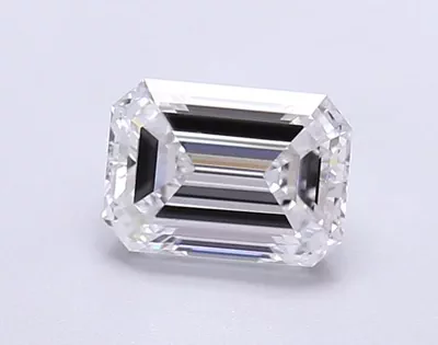 1.15ct D VS1 Rare Carat Ideal Cut Emerald Lab Grown Diamond