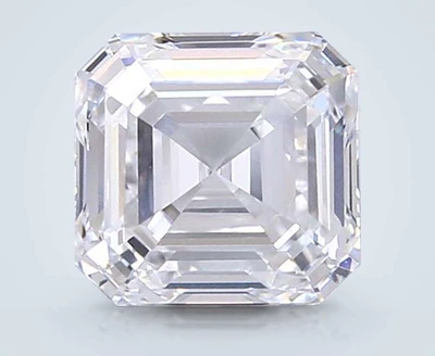 2.08ct D VVS1 Rare Carat Ideal Cut Asscher Lab Grown Diamond