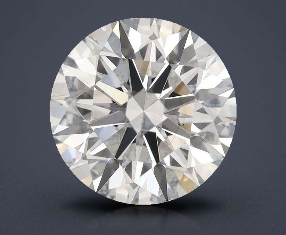 7.05ct G VS2 Rare Carat Ideal Cut Round Lab Grown Diamond