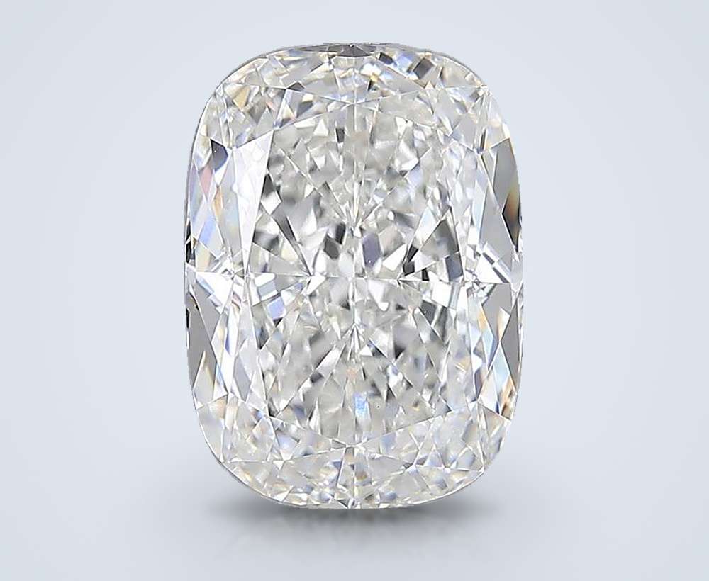 15.09ct F VVS2 Rare Carat Ideal Cut Cushion Lab Grown Diamond