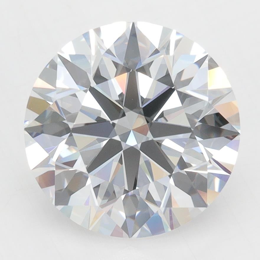 3.79ct D FL Rare Carat Ideal Cut Round Lab Grown Diamond