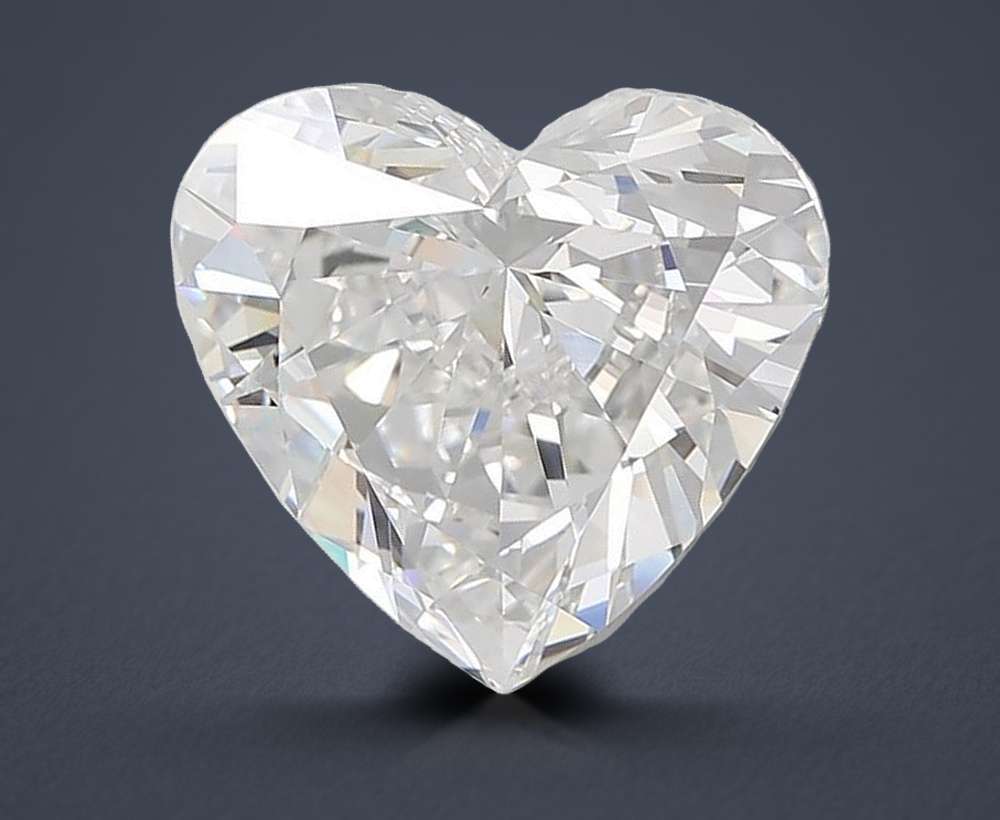 10.41ct E VVS2 Excellent Cut Heart Lab Grown Diamond