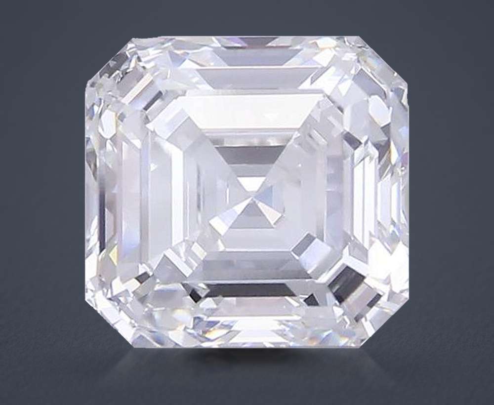 9.64ct E VVS2 Rare Carat Ideal Cut Asscher Lab Grown Diamond