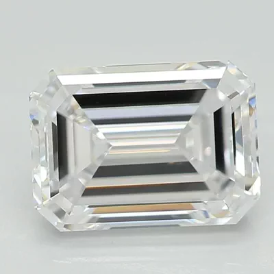 1.39ct E VS1 Excellent Cut Emerald Lab Grown Diamond