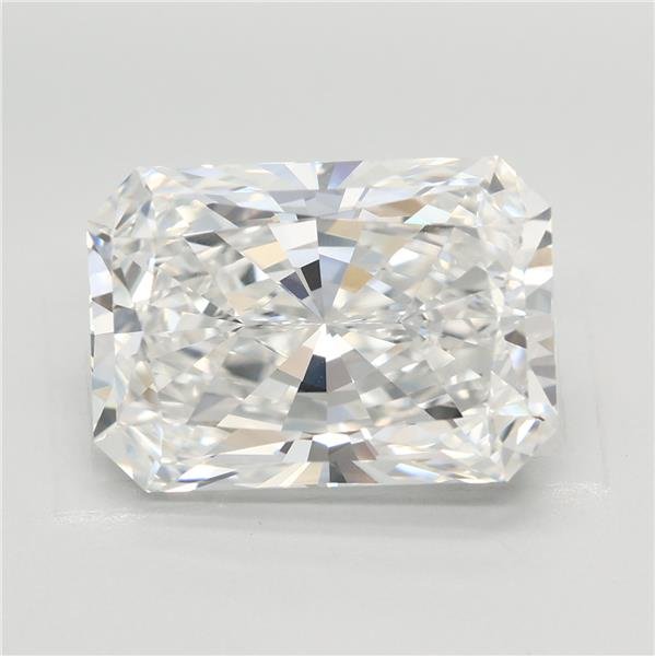 6.59ct E VVS2 Rare Carat Ideal Cut Radiant Lab Grown Diamond