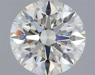 1.24ct J IF Rare Carat Ideal Cut Round Diamond
