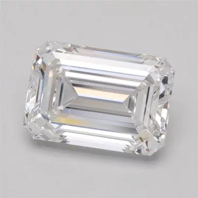 1.86ct D VS1 Rare Carat Ideal Cut Emerald Lab Grown Diamond