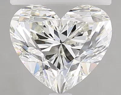 3.02ct J VS2 Very Good Cut Heart Diamond