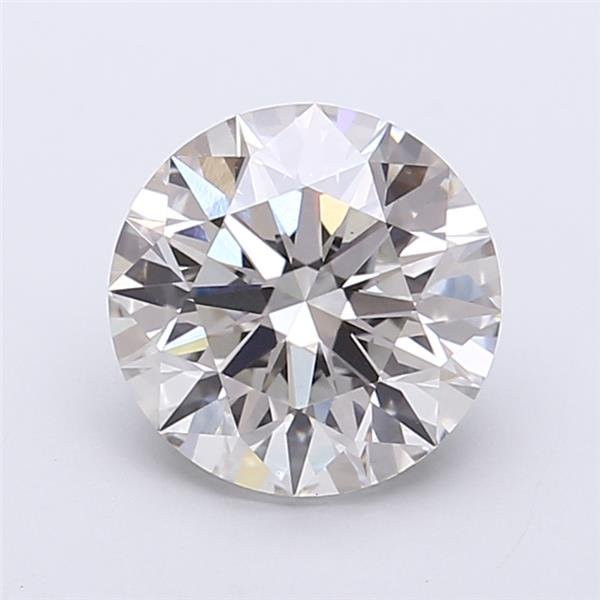 2.08ct H VS1 Rare Carat Ideal Cut Round Lab Grown Diamond
