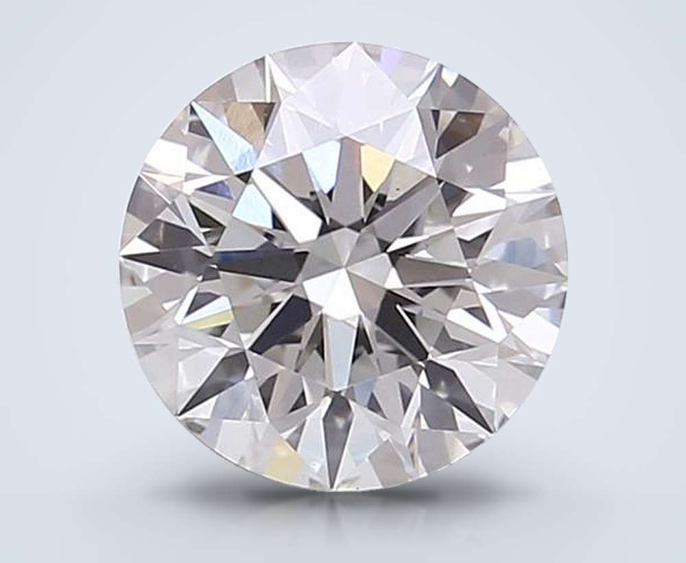 2.08ct H VS1 Rare Carat Ideal Cut Round Lab Grown Diamond