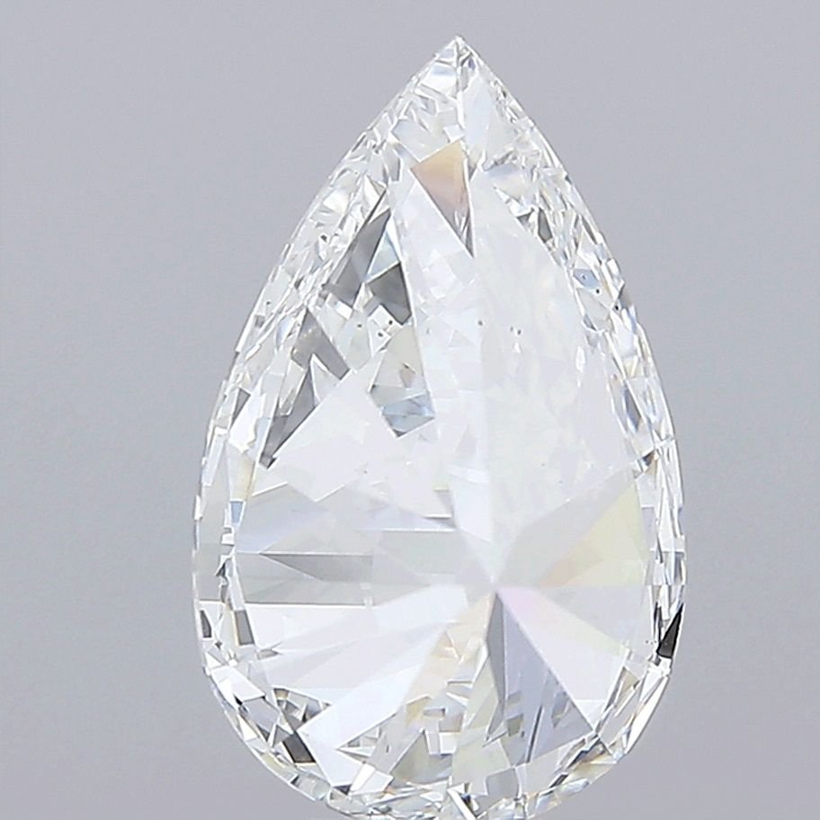 6.00ct F VS1 Rare Carat Ideal Cut Pear Lab Grown Diamond