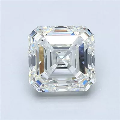 2.65ct H VS1 Excellent Cut Asscher Diamond