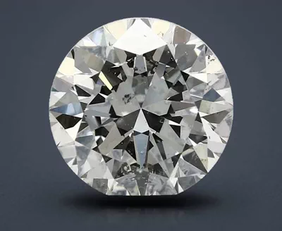 3.01ct F SI2 Excellent Cut Round Diamond