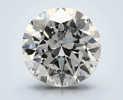 3.01ct F SI2 Excellent Cut Round Diamond