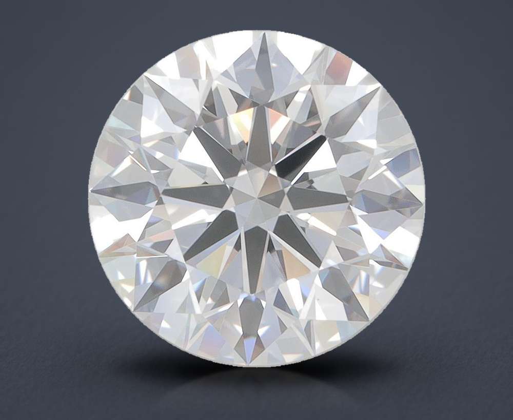 5.05ct F VVS1 Rare Carat Ideal Cut Round Lab Grown Diamond