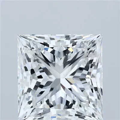12.01ct F VS2 Rare Carat Ideal Cut Princess Lab Grown Diamond