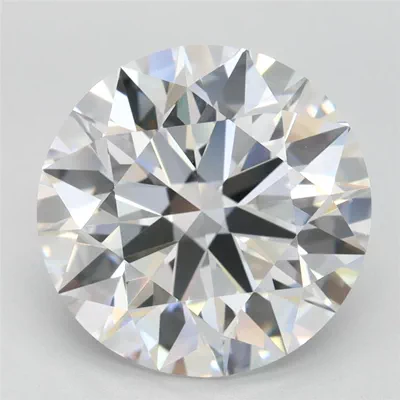 4.08ct D FL Rare Carat Ideal Cut Round Lab Grown Diamond