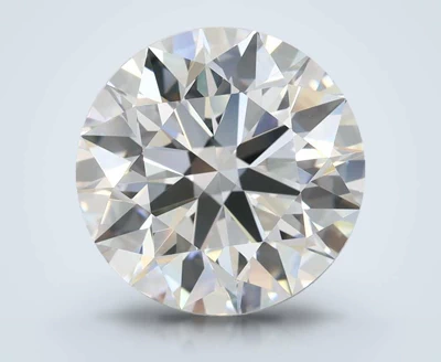 4.08ct D FL Rare Carat Ideal Cut Round Lab Grown Diamond