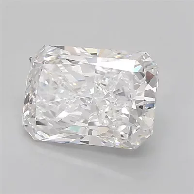 4.04ct D VS1 Rare Carat Ideal Cut Radiant Lab Grown Diamond