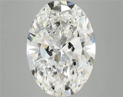 10.07ct F VS1 Rare Carat Ideal Cut Oval Lab Grown Diamond