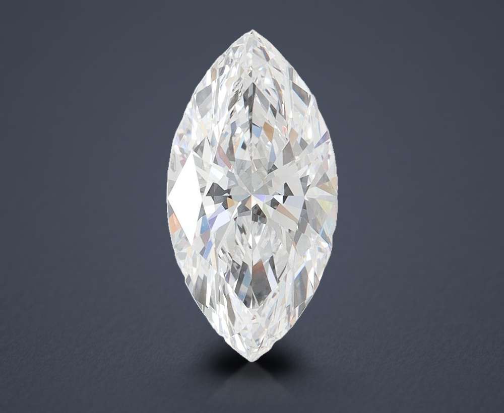 2.06ct E VVS1 Rare Carat Ideal Cut Marquise Lab Grown Diamond