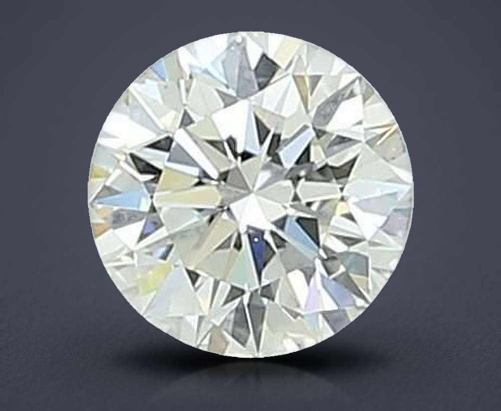 0.52ct H VVS2 Rare Carat Ideal Cut Round Diamond