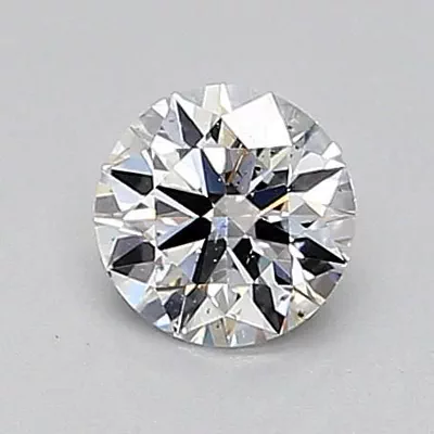 0.36ct D SI2 Rare Carat Ideal Cut Round Diamond