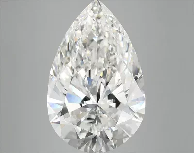 10.41ct F VS1 Rare Carat Ideal Cut Pear Lab Grown Diamond