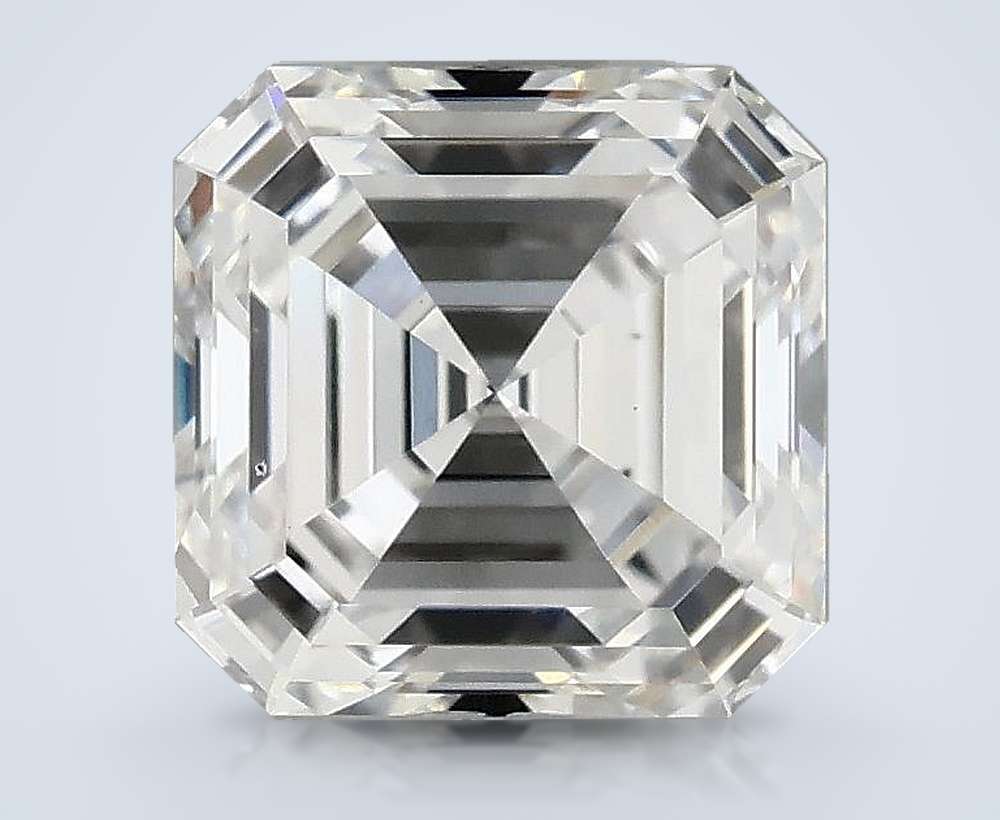 1.07ct E VS2 Rare Carat Ideal Cut Asscher Lab Grown Diamond